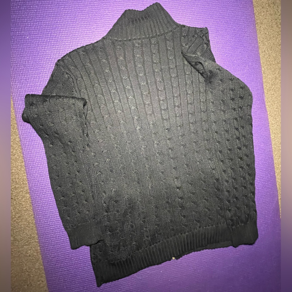 women’s polo ralph lauren zippered cardigan - Picture 2 of 3